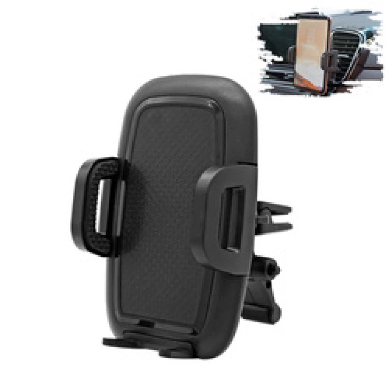 Car Air Vent Phone Mount, 360° Rotation ABS Plastic Holder for All Smartphones