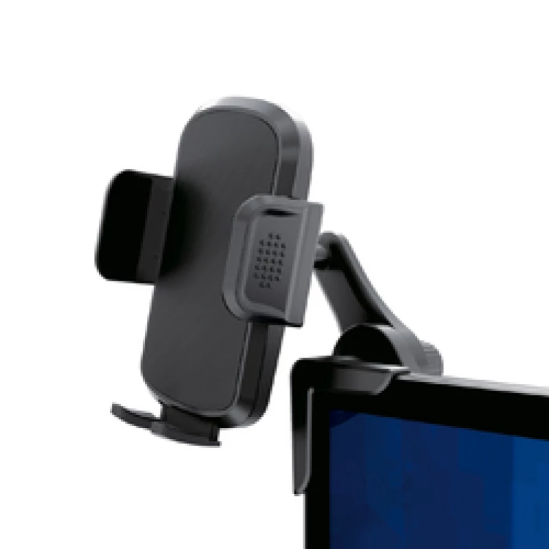 Car Rearview Mirror Phone Mount - Universal Hands-Free Holder