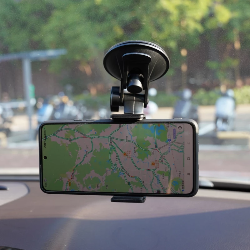 Multi-Joint Heavy-Duty Suction Cup Car Phone Mount - Windshield & Dashboard Holder