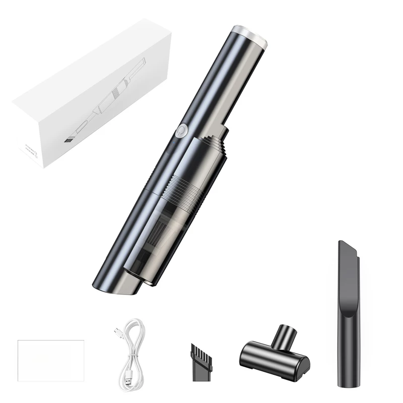 Mini Cordless Car Vacuum, Rechargeable Handheld Vacuum for Car & Home Use