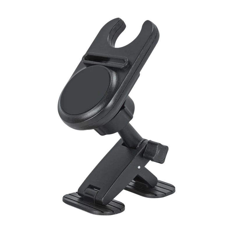 Universal Car Dashboard Magnetic Phone Mount - Adjustable Clip-On Hands-Free Holder