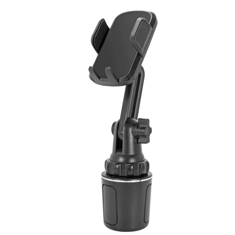 Universal Car Cup Holder Phone Mount - Adjustable Long Arm Hands-Free Stand for Smartphones