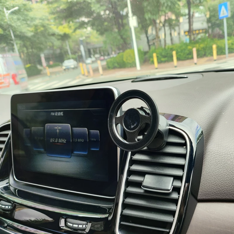 Universal Windshield & Dashboard Car Phone Mount - Adjustable Foldable Hands-Free Holder