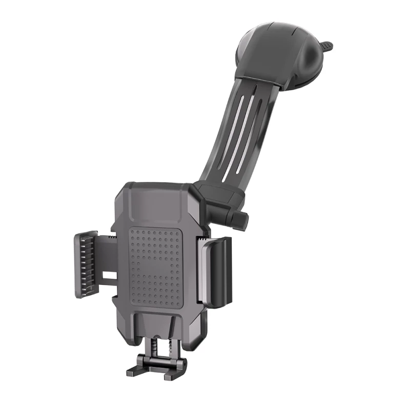 Universal Rearview Mirror Phone Mount - Adjustable Hands-Free Car Holder