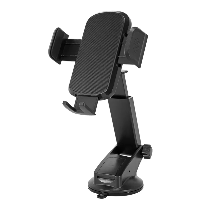 Universal Car Suction Cup Phone Mount, Extendable Dashboard Windshield Holder