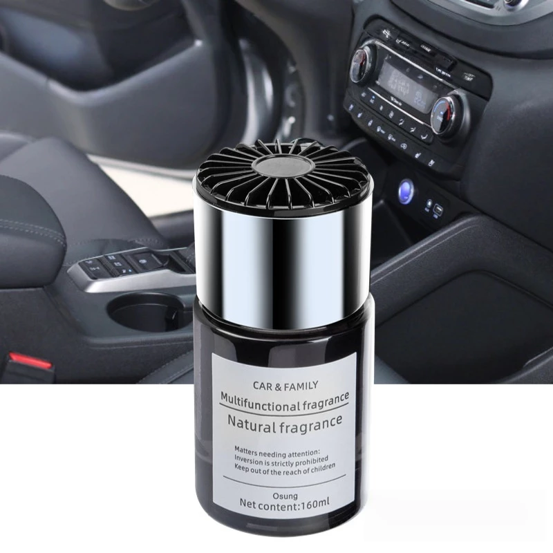 Multifunctional Car & Home Fragrance Diffuser - 160ml Long-Lasting Liquid Scent