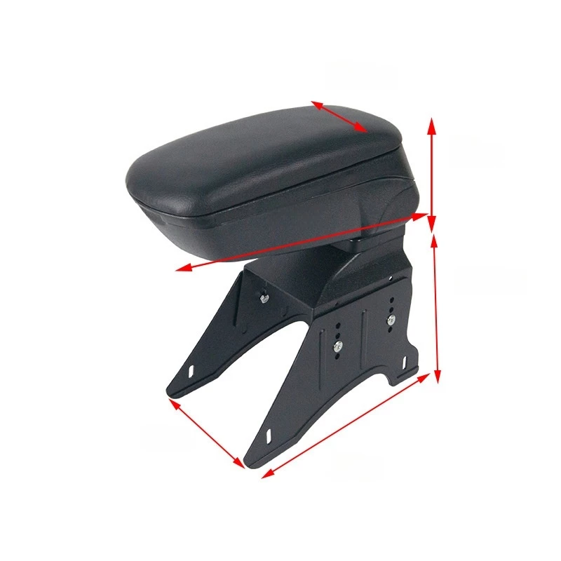 Adjustable & Stable: The bracket is height-adjustable and uses a reinforced mounting structure to ensure stability during driving.